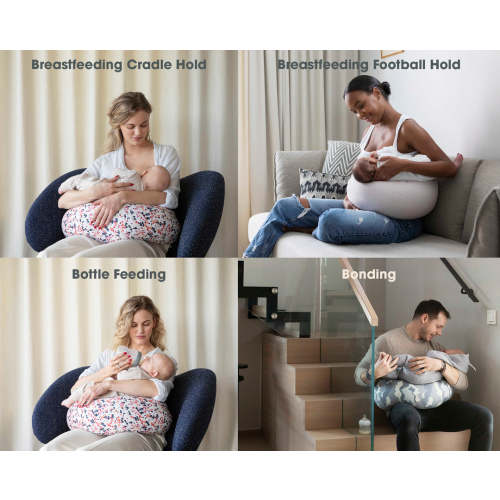 Nursing Pillow - Grey Melange