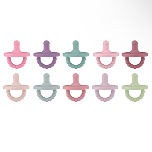 Cutie PAT Round (0-6m) Pacifier Value 10 Packs (10 Pack Posh)