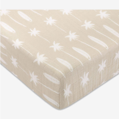 Babyletto Crib Sheet in GOTS Certified Organic Muslin Cotton