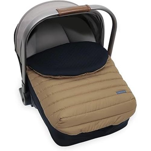 Little Unicorn Winter Car Seat Cover | Premium Insulated Fabric | Universal Fit & Easy to Install | Travel Bag Included (Ginger)