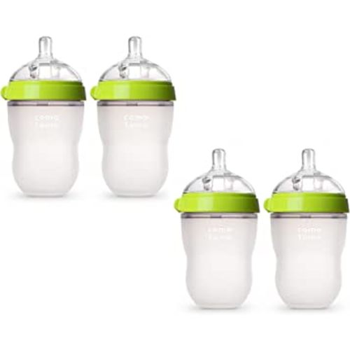 Comotomo Natural Feel Baby Bottle, 4 Pack