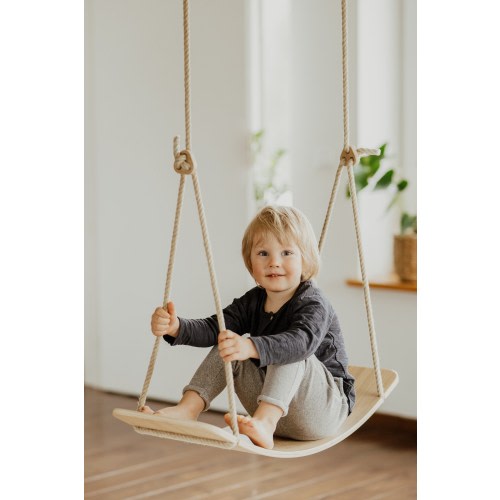 Wooden Swing and Balance Board 2in1