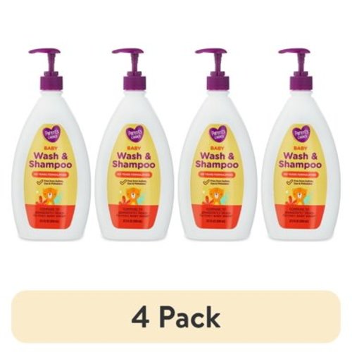 (4 pack) Parent's Choice Baby Wash & Shampoo, 27.1 oz