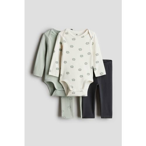 4-PIECE COTTON JERSEY SET