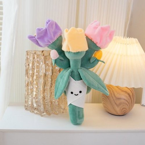 Hot Gifts Jellycat Luxury Plush Cute 13.8" Jellycat Floral Bouquet Soft Stuffed AnimalToys Bedtime Friend Christmas Gifts for Ages 3+
