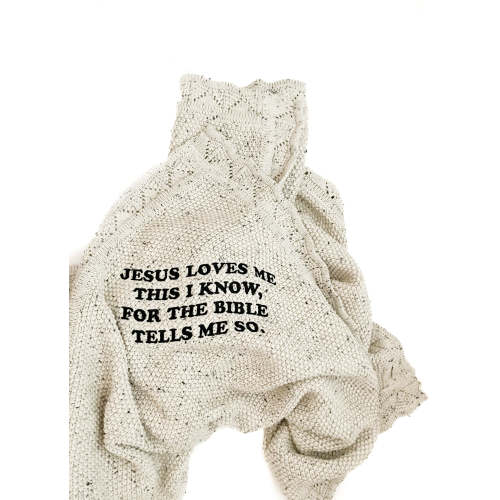 Jesus Loves Me This I Know Knit Blanket – OUR HOUSE ABOVE