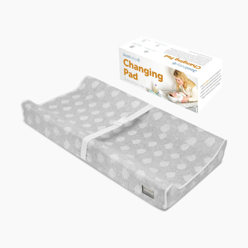 Jool Baby Contoured Changing Pad with Cover - Cloud/Gray