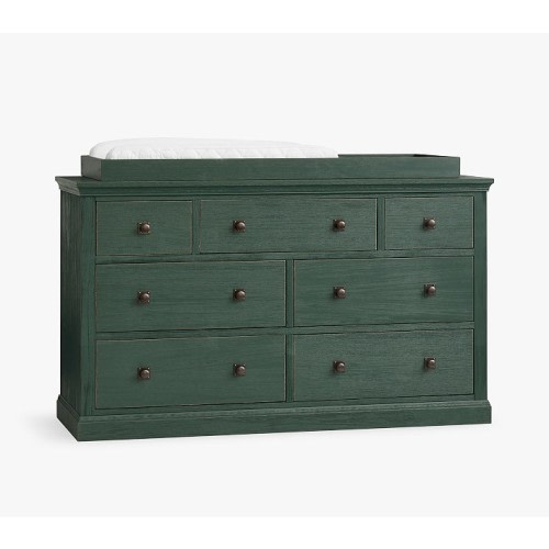 Charlie 7-Drawer Dresser & Topper Set (58w x 20d")