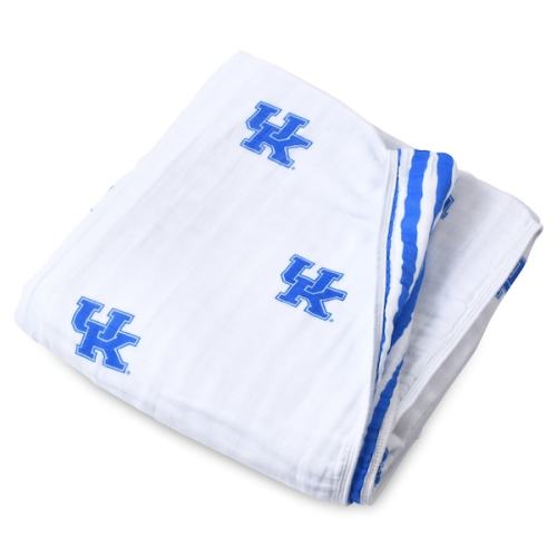 Kentucky Wildcats Three Little Anchors Infant 47" x 47" Muslin 4-Layer Blanket