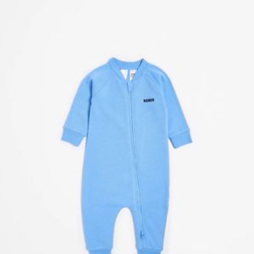 Baby Organic Cotton Print Zip Coverall - Cream Sun | Target Australia