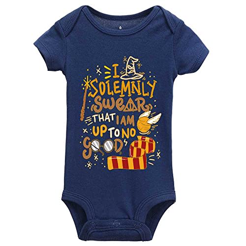 Letter Print Universal Short Sleeve Bodysuits