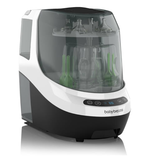 Baby Brezza Bottle Washer Pro - Baby Bottle Washer, Sterilizer + Dryer - All in One Machine Cleans Bottles, Pump Parts, & Sippy Cups - Replaces Hand Washing, Bottle Brushes and Drying Racks