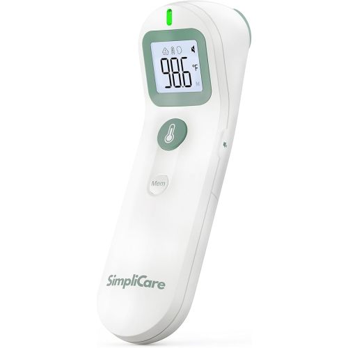 Baby Thermometer, FDA 510(k) Cleared Infrared Thermometer for Kids Adults Infants, Baby Essentials, Forehead Thermometer Non Contact, 2-in-1 Forehead & Object, Temperature Gun (FC-IR206)