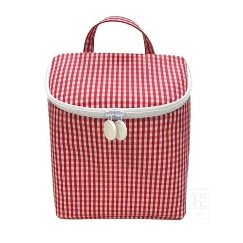Insulated Lunch Bag - Take Away - Gingham Red – shopTRVLdesign