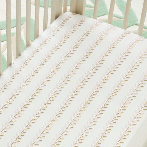 Joseph Altuzarra Vines Stripe Crib Sheet