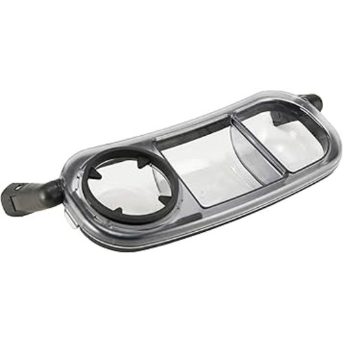 Snack Tray Fits for UPPAbaby Vista V3/Vista V2/Vista/Cruz/Cruz V2/ RumbleSeat/RumbleSeat V2, Updated Snack Tray with Two Snack Compartments & Cup Holder, Quick Attachment, Stroller Accessories