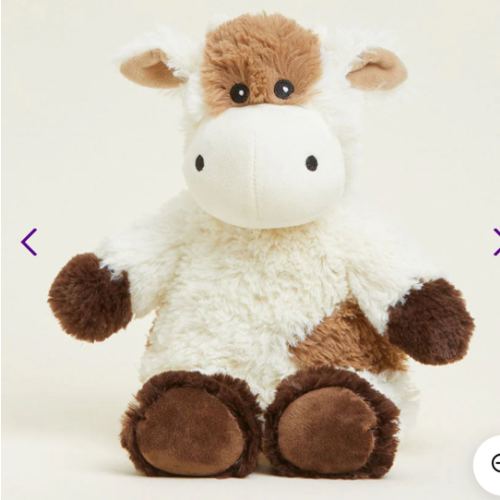 Weighted Cow Warmies | Microwavable Cow Stuffed Animal