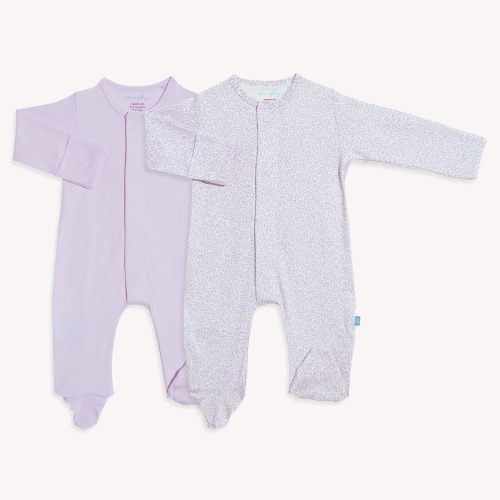 flamingo flair organic cotton magnetic footies | 2 set – Magnetic Me