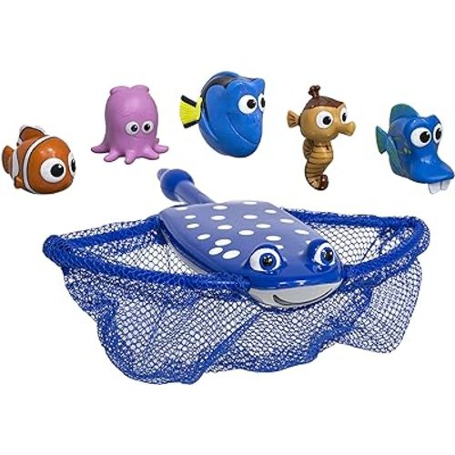 SwimWays Disney Finding Dory Mr. Ray's Dive and Catch Game, Bath Toys and Pool Party Supplies for Kids Ages 5 and Up
