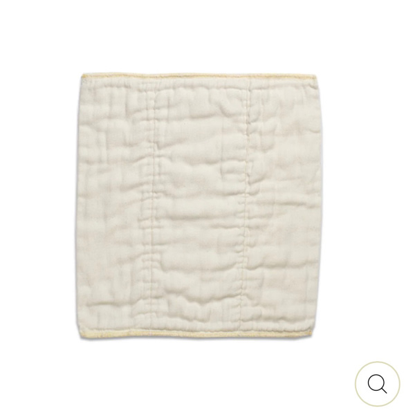 Cloth-eez Prefold Diapers - Organic Natural Unbleached - Small, Dozen