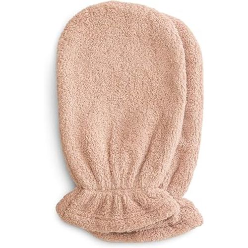 mushie Baby Bath Mitt | Organic Cotton | Pack of 2 (Blush)