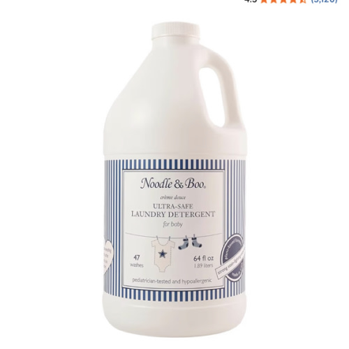 Noodle & Boo Baby Laundry Essentials Ultra-Safe Laundry Detergent