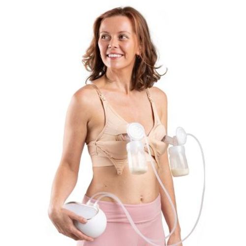 Simple Wishes Women's All-in-One SuperMom Nursing and Pumping Bralette - small