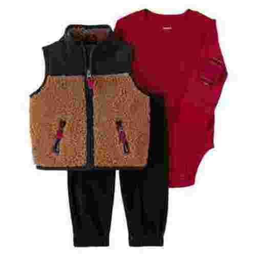 Carter's Little Vest Outfit Sets, (Boy's) 3 Count