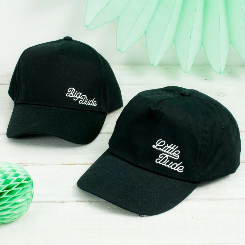Etsy Matching Baseball Cap Set