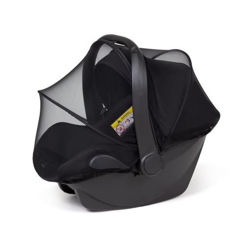 Beberoad Love Mosquito Net for Baby Car Seat Universal Car Seat Insert Mesh Net Breathable & Durable Car Seat Mosquito Net (Black)
