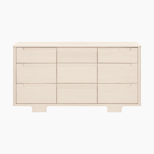 babyletto Yuzu 9-Drawer Assembled Dresser - Washed Natural