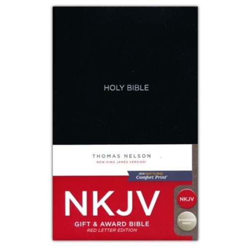 NKJV Gift and Award Bible, Black
