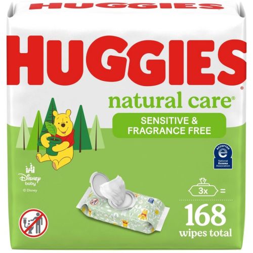 Huggies Natural Care Sensitive Unscented Baby Wipes - 168ct