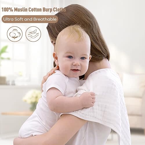 Muslin Burp Cloths