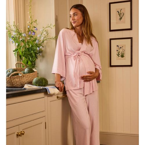 LAKE | Women | DreamModal Pajamas | Pink Maternity Kimono Bundle