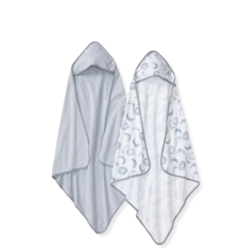 Hello Moon Organic Knit Terry Towels Set of 2