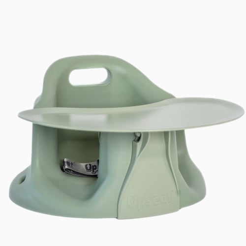 Upseat Baby Floor & Booster Seat with Tray - Sage