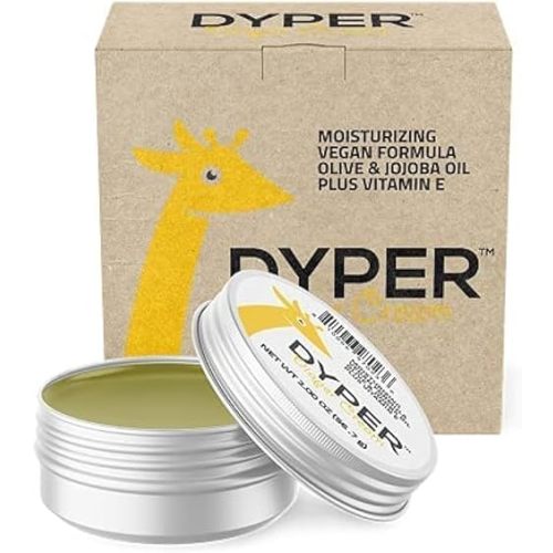 DYPER | All-Natural Vegan Diaper Cream | Olive Oil & Jojoba Oil | 2 FL OZ