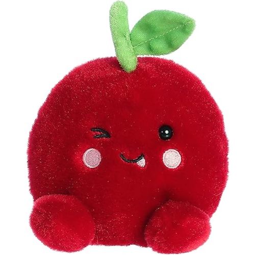 Aurora® Adorable Palm Pals™ Cordial Cherry™ Stuffed Animal - Pocket-Sized Play - Collectable Fun - Red 5 Inches