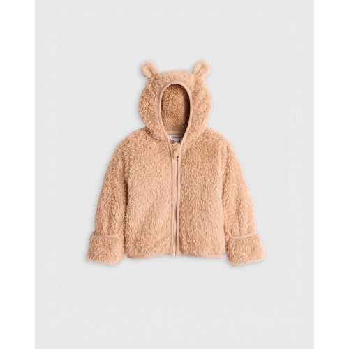 Recycled Sherpa Fleece Bear Jacket