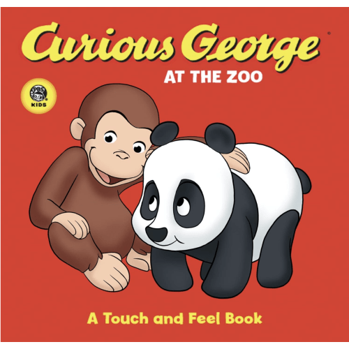 Curious George at the Zoo Touch and Feel Board Book