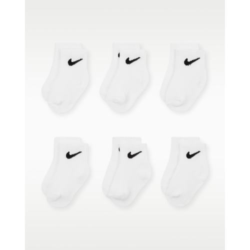 Nike Swoosh Baby/Toddler Ankle Socks (6 Pairs). Nike.com