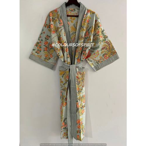 100% Cotton kimono Robes, dresses, Pure cotton Kimono, Cotton Kimono, Festival Clothing, Kimono Kaftan, Oriental Kimono, Women's robes