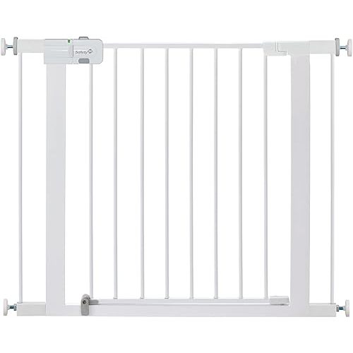 Safety 1st Easy Install 28" High Walk Thru Gate, Fits Between 29" and 38"