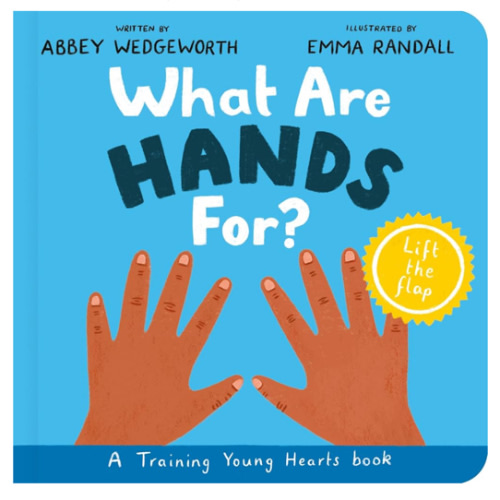 What Are Hands For? Board Book: Training Young Hearts (Christian behavior book for toddlers encouraging obedience motivated by God’s grace. Lift-the flap. Gift for Kids)