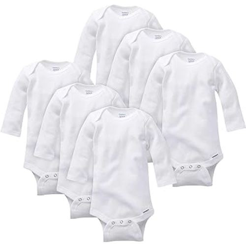 Gerber Baby 6-pack Long-sleeve Onesies Bodysuit