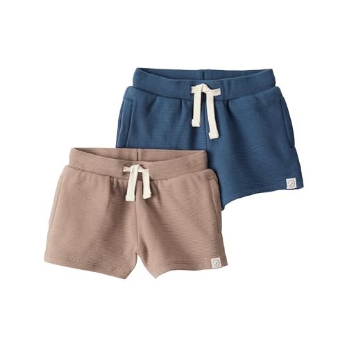 little planet by carter's Baby 2-Pack Shorts Made with Organic Cotton