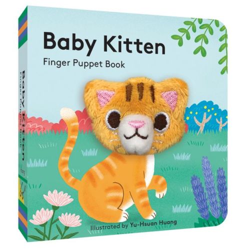 Baby Kitten: Finger Puppet Book - Baby Animal Finger Puppets by Chronicle Books Board Book