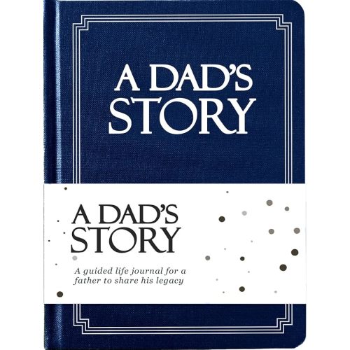 Dad's Life Story Journal (Hardcover): A Meaningful Keepsake for Dad to Share His Journey and Memories, Book Includes 250+ Prompt Questions, Sentimental Gifts for Father's Day, Birthday & Christmas