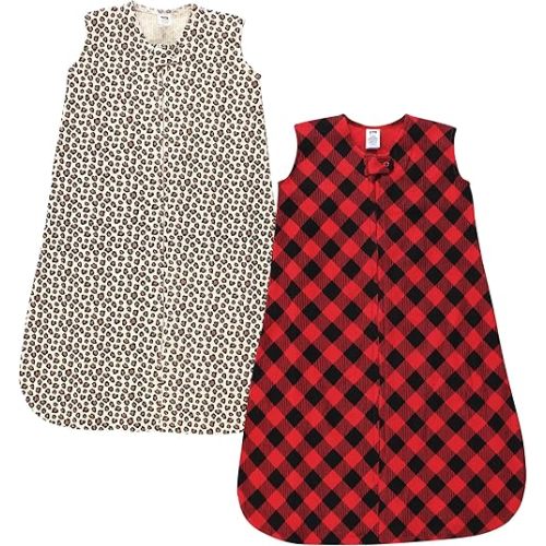 Hudson Baby Unisex Baby Thermal Sleeveless Sleeping Bag 2pk
